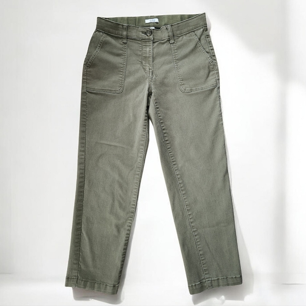 Croft & Barrow Olive Ankle Pants Size 6